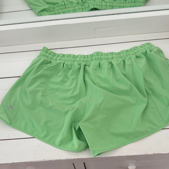Green Women's Athletic Shorts - Picture 3 of 5